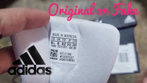 adidas authentic check|how to check adidas shoes logo.